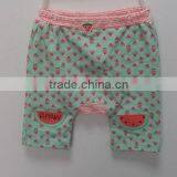 Cute Girls Printed Knit Shorts for Summer thumbnail-2