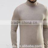 Men Extreme Muscle Skinny Fit Roll Neck Long Sleeve Tee Shirt OEM China Manufacturers thumbnail-6