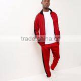 2017 Red Side Stripe Joggers 100% Polyester Straight Leg Sport Gmy Playsuit Matching Jacket Available thumbnail-2