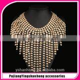 Female Neckalce Jewelry Punk Style Tassel Gold Necklace thumbnail-1