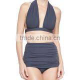 High Waisted Bikini Top,Bottoms and Skirt thumbnail-1