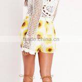 EY0576P 2016 Latest Summer Casual Retro Pattern Printed Shorts Women thumbnail-3