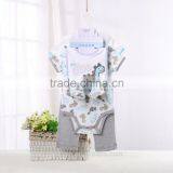 100%cotton 2016 Summer Baby Romper Girl Clothing Set Sleeveless Romper thumbnail-4