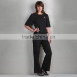 Half Sleeve Housekeeping Zip Front UniformTunic Work Shirt With Four Pockets thumbnail-3