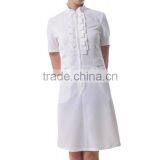 Wholesale Fashionable White Female Nurse Uniform Design thumbnail-4