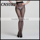 Warp Seamless Fishnet Stockings Black Jacquard Silk Stockings Ultra-thin Sexy Pantyhose thumbnail-1