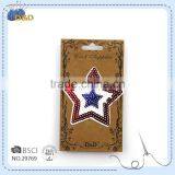 D&D Pentagram Shaped Applique Custom Patches for Clothing