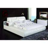 L03D High Quality Modern Leather Bed thumbnail-1