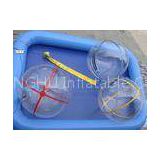 ISO 0.9mm PVC Inflatable aboveground swimming pool for Water Games, Playground