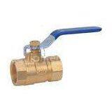 Durable Water Fountain Equipment Brass / Copper Ball Valve 1/2