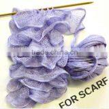 Tape Grid Yarn for Scarf Fancy Yarn thumbnail-1