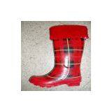 Woman's High-cut Rain Boots thumbnail-1
