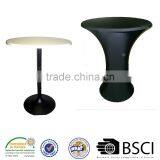 Round Base Cocktail Table Cover Spandex Stretch Tablecloths