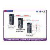 Vehicle Passed Automatic Boom Barrier Gate Inducted By Loop Detector Automatically