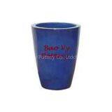Blue Outdoor Ceramic Pot and Planter thumbnail-1