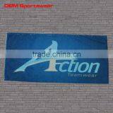 100% Polyester Adult Towels Custom Gym Sports Towels