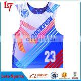 Reversible Training Custom Sublimation Lacrosse Jersey/lacrosse Pre-game Short/mesh Jersey for Game thumbnail-1