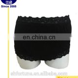 Ladies lace sexy 100% knitted silk underbrief