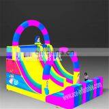 Most Popular Inflatable Sliding Games , Princess Inflatable Multi Section Slip and Slide Slippers for Kids and Adults