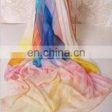 New Fashion 100% Silk Scarf for Women Lady Silk Scarf Wholesale China thumbnail-5