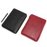 Business Loose-leaf Zipper Bag Notebook Tool A5 Multifunctional Notebook Leather Manager Clip thumbnail-4