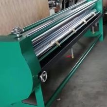 Simple structure low price paper box gluing machine 2021