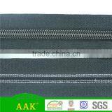 Guangdong zipper factory No5 Nylon Long Chain Zipper with Black nickel teeth