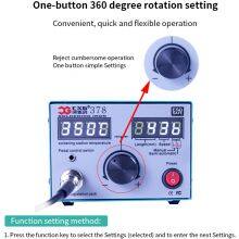 CXG 378 80W Automatic Solder Machine/feed Tin Machine/Soldering Stations Set/internal Continuous Welding Soldering Iron thumbnail-4