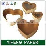 Fancy Chocolate Box, Heart Shaped Chocolate Box With Clear Lid