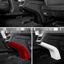 2021 New Inner Decoration For Tesla Back Row Air Conditioner Cover Rear Air Outlet Anti-kick Guard Plate For Model Y thumbnail-3
