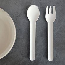 Tableware Zero Waste 100% Compostable Biodegradable Disposable Paper Pulp Spoon thumbnail-5
