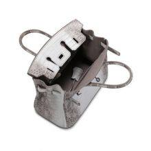 Gradient Himalayan Platinum Imported Nile Crocodile Leather Women's Handbag 25CM Support Customization thumbnail-4