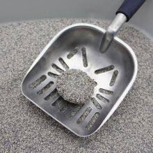 China Supplier Super Clean Natural Mineral Cat Litter Cat Sanitary Sand 100% Dust Free Black thumbnail-5