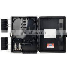 CE 16 Core Outdoor IP 65 FTTH FAT Black Fiber Optical Distribution Nap Box thumbnail-3