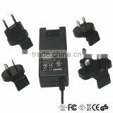 12V 3A Power Adapter 36W with CE UL CUL GS FCC Certification