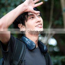 Hot Sales Portable Neck Fans Bladeless Battery USB Rechargeable Hand Free Sport Cooler Fan Mini Lazy Hanging On Neck Fan thumbnail-2