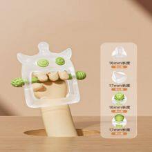 Small Mushrooms Soothe Tooth Glue Molar Stick Baby Silicone Toy Baby to Prevent Eating Hand Magic Bite Glue Can be Boiled thumbnail-3