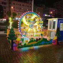 Small and Medium-sized Indoor and Outdoor Amusement Equipment Children's Rotating Mini Ferris Wheel Little Tiger Hero Playground Game Room Mini Entertainment Machine thumbnail-4