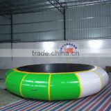 Cheap small nflatable water trampoline combofor sale