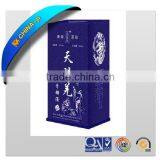 UV Offset Printing High End Pvc Leather Wine Box