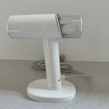Compact and Space-Saving Handheld Garment Steamer for Small Areas