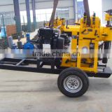 portale drilling rig HF130 high quality practical water well drilling rig 80m,100m,130m,geothermal drilling rig