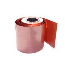 Tu1 Tu2 C10200 C1020 C1100 C11100 Feuille de cuivre Ruban de cuivre rouge Bobines de cuivre Largeur de 10mm à 200mm sur demande thumbnail-1