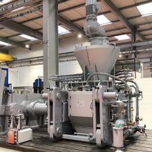 Iron Powder Hot Roller Press Grinding Machine Ash Degreasing and Pressing Equipment Particle Steel Hot Briquetting Equipment thumbnail-1