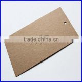 Blank Design Brown Kraft Paper Card Hang Tag 30mm X 50mm