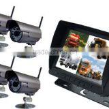 TOPFAME RV-7016WS High Quality 7 Inch Wireless Car Rearview Camera System With 4CH Display & CMOS/CCD Camera
