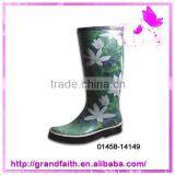 2014 Hot Sale Low Price Pvc High Heel Rain Boot thumbnail-1