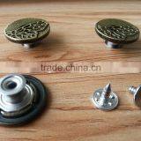 Butterfly Logo Metal Jeans Tack Button For Jeans and Jacket --- J1535 thumbnail-3