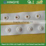 Plastic Snap Fastener Button Tape in Natural Color -- S1436 thumbnail-1