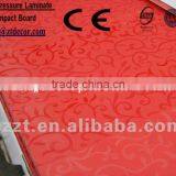 New Style Best Price Embossed HPL Flower Design /compact Laminate1300*2800/High Pressure Laminate